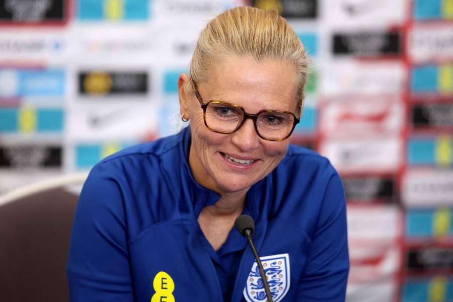 England coach Sarina Wiegman