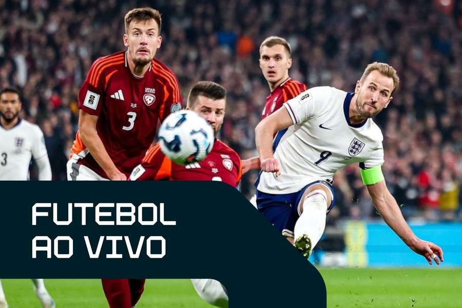 Harry Kane marcou em Inglaterra 3x0 Letônia