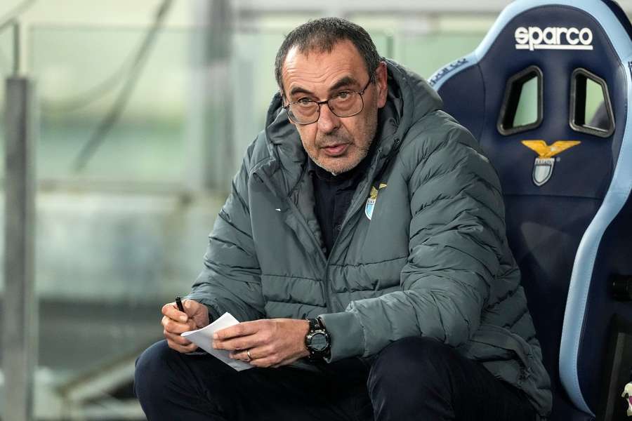 Maurizio Sarri, treinador da Lazio