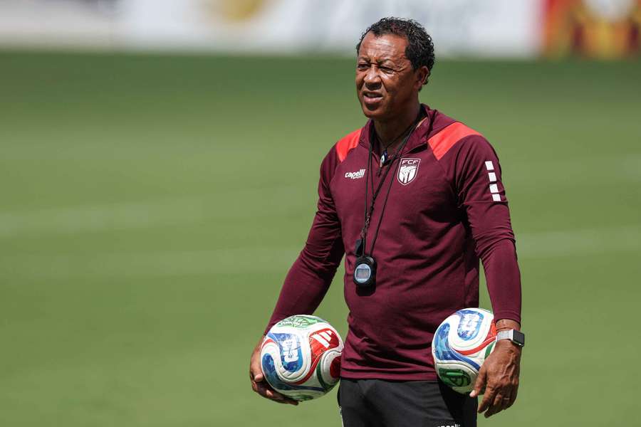 Bubista durante um treino