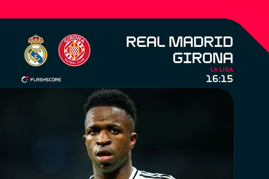 Vinicius puede ser clave ante el Girona.