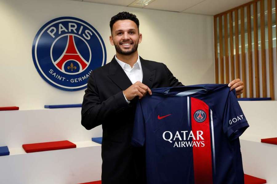 Goncalo Ramos s dresom svojho nového zamestnávateľa.