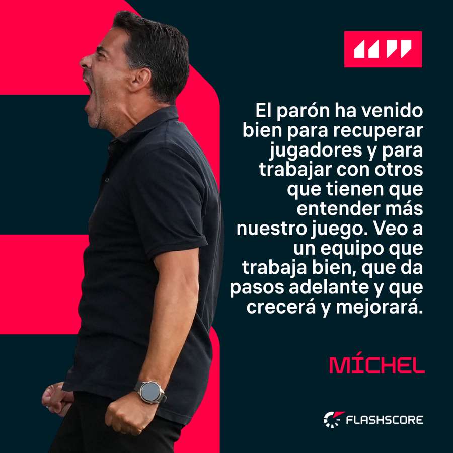Las palabras de Míchel Las palabras de Míchel