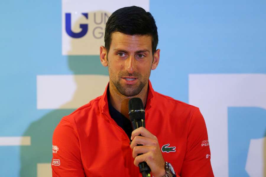 Djokovic was controversially deported from Australia last year due to his vaccination status