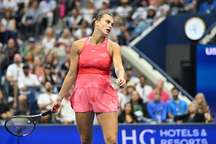 Aryna Sabalenka pagou o preço de uma atuação irregular na final do Open dos EUA