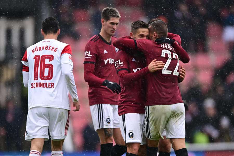 Sparta zvládla generálku před startem jarní části, druholigový Norimberk porazila 3:1