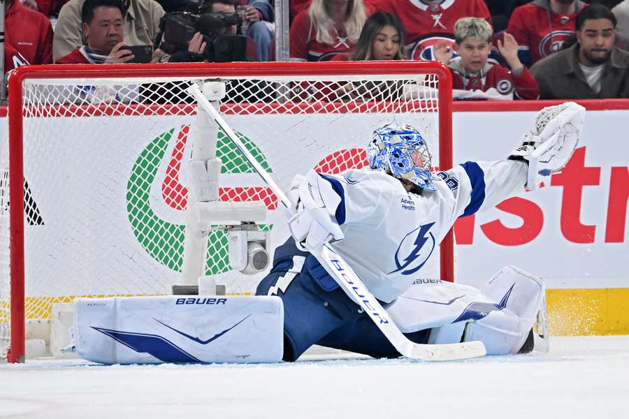 Vasilevskij vyhrál v základní části 39 utkání. Vasilevskij vyhrál v základní části 39 utkání.