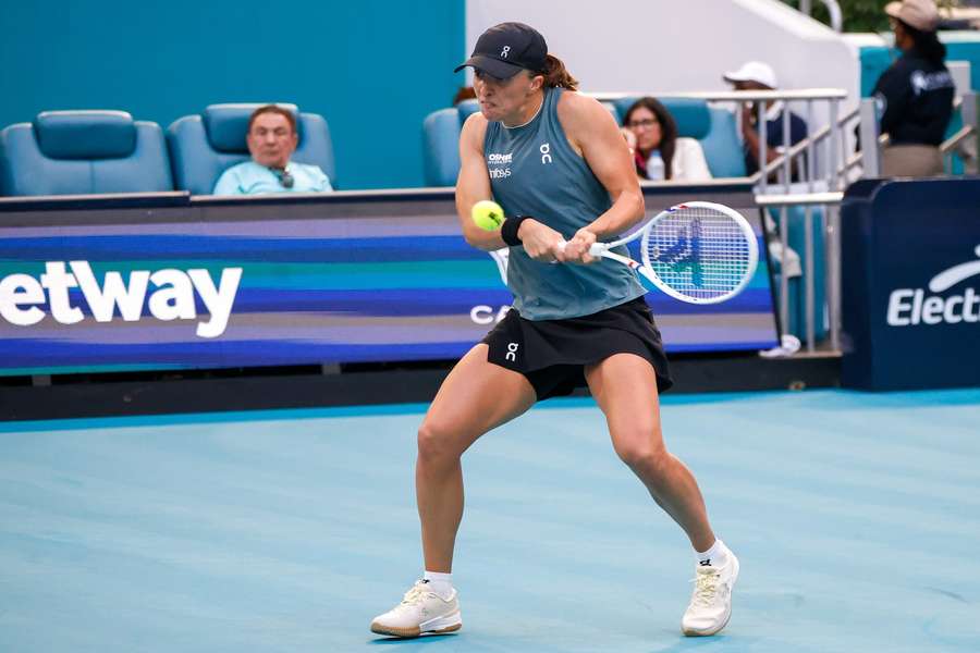 Iga Šwiateková skončila v Miami ve druhém kole.