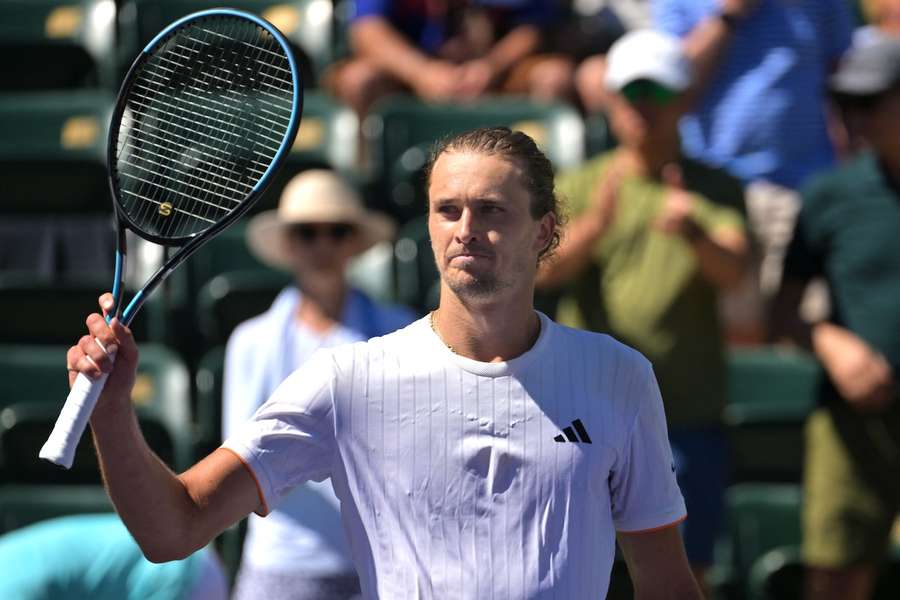 Alexander Zverev hat das Halbfinale von Indian Wells erreicht.