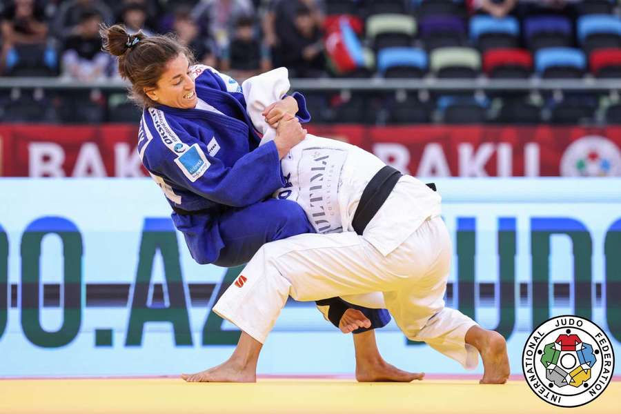 Judoca Telma Monteiro perde na repescagem para o bronze no Grand Slam de Baku