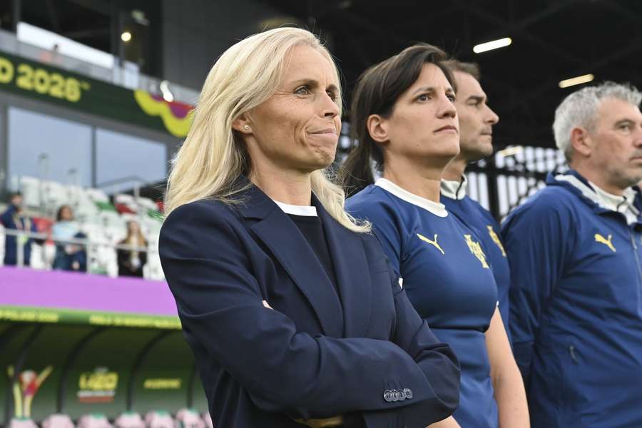 Marisa Gomes, trenerka reprezentacji Portugalii podczas meczu Mistrzostw Świata FIFA U-20 kobiet z Kostaryką w Sosnowcu w Polsce, 13 września 2026 r. Marisa Gomes, trenerka reprezentacji Portugalii podczas meczu Mistrzostw Świata FIFA U-20 kobiet z Kostaryką w Sosnowcu w Polsce, 13 września 2026 r.
