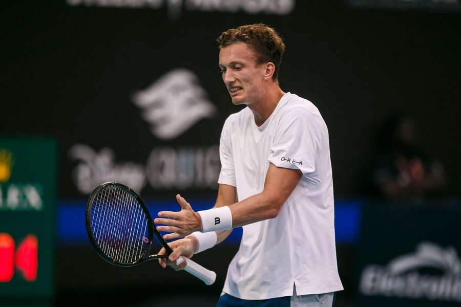 Jiří Lehečka byl v osmifinále bez šance.