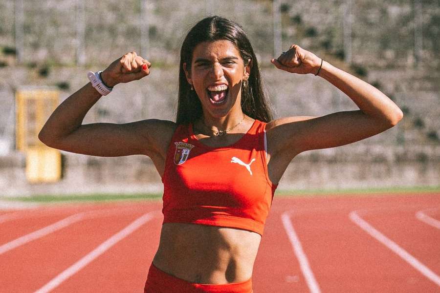 Mariana Machado em ação pelo SC Braga