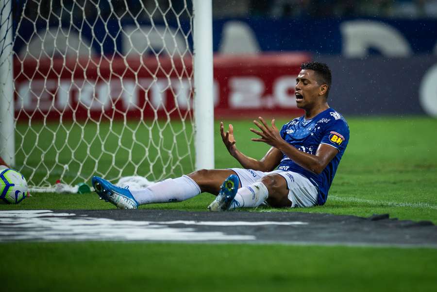Pedro Rocha em ação pelo Cruzeiro