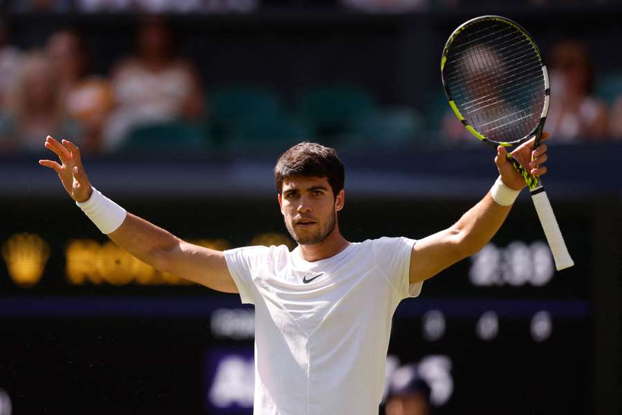 Carlos Alcaraz won his first Grand Slam last year