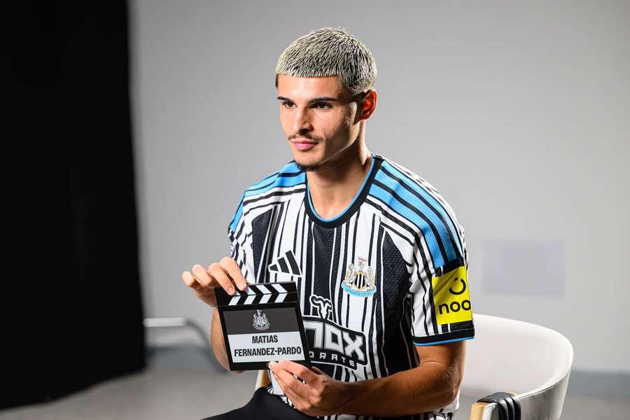 Matias Fernandez-Pardo apresentado no Newcastle Matias Fernandez-Pardo apresentado no Newcastle