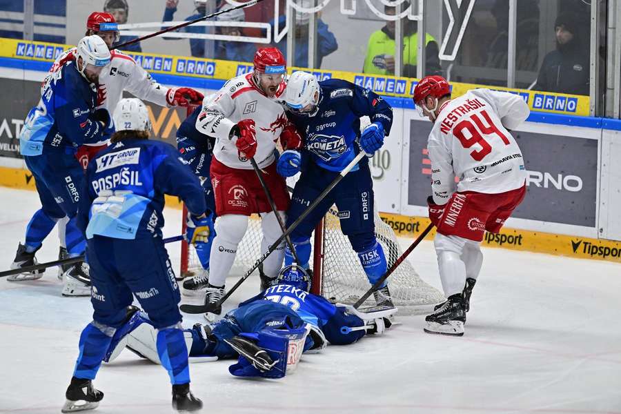 Brno si poradilo s hráčmi Třinca.