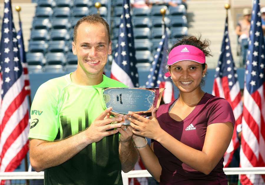 Soares e Mirza conquistaram o US Open em 2014