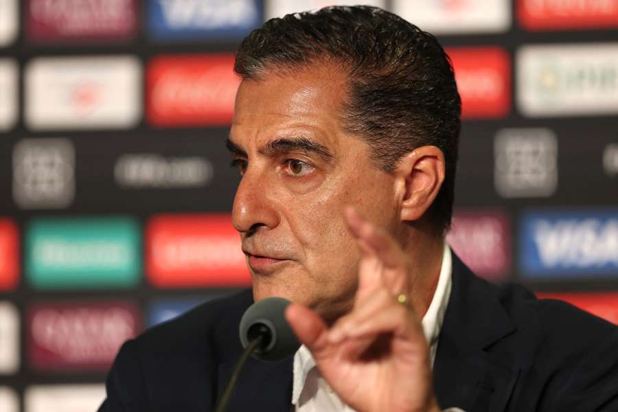 Renato Paiva en conférence de presse post-match.