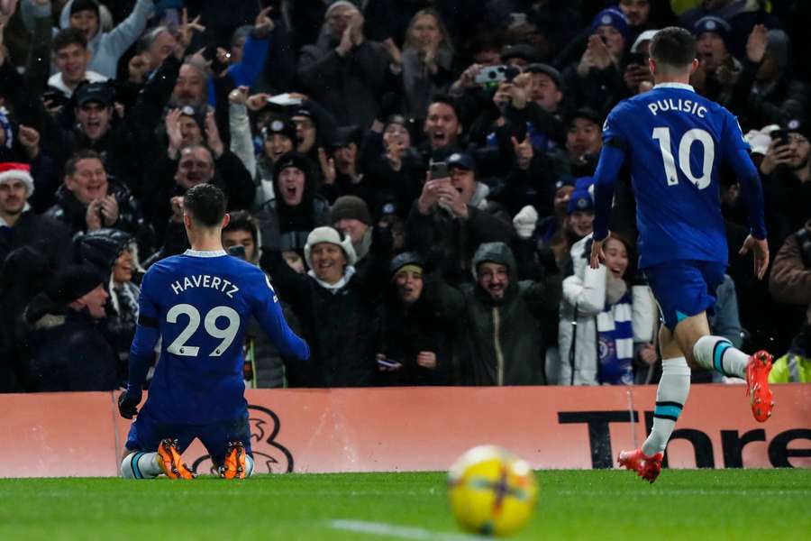 Chelsea pillede julepynten af Billing og Bournesmouth - 2-0 på Stamford Bridge