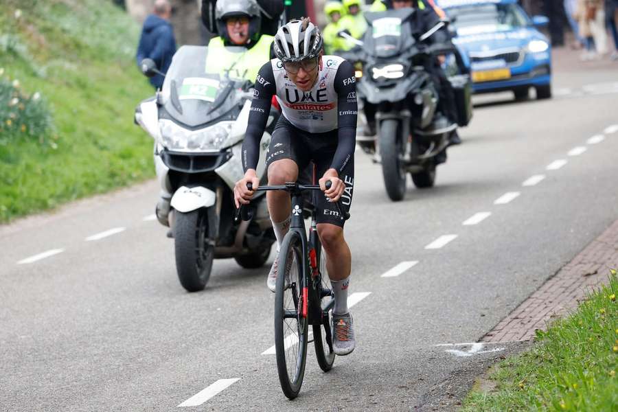 Tadej Pogačar ovládl Amstel Gold race poprvé.