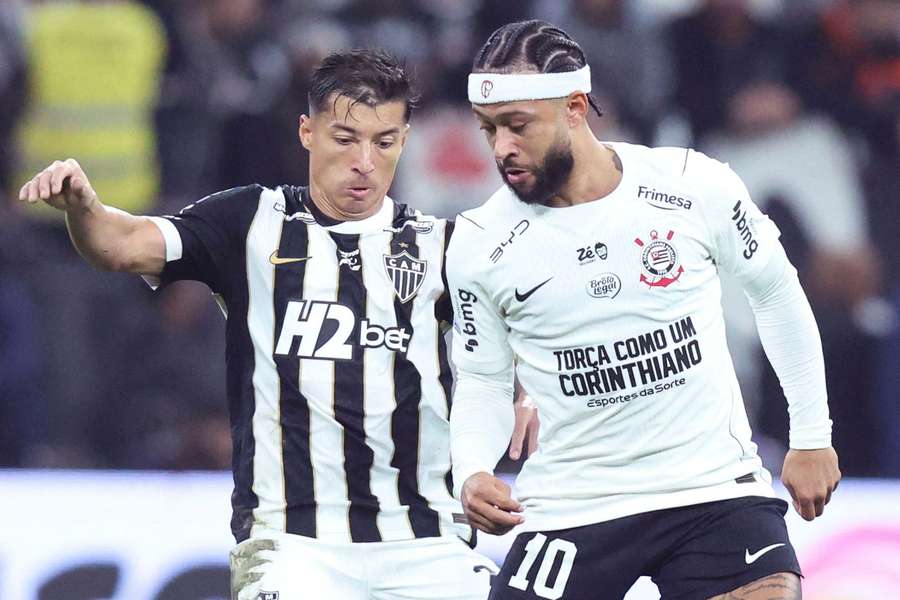 Memphis Depay voltou de lesão em Corinthians 1x0 Atlético-MG Memphis Depay voltou de lesão em Corinthians 1x0 Atlético-MG