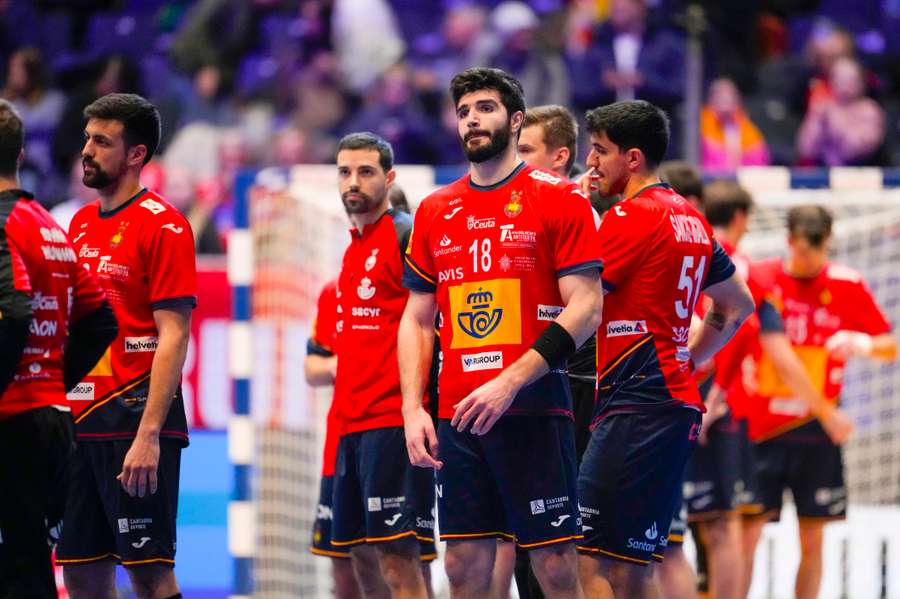 Garciandia, decepcionado como sus compañeros tras perder ante Brasil