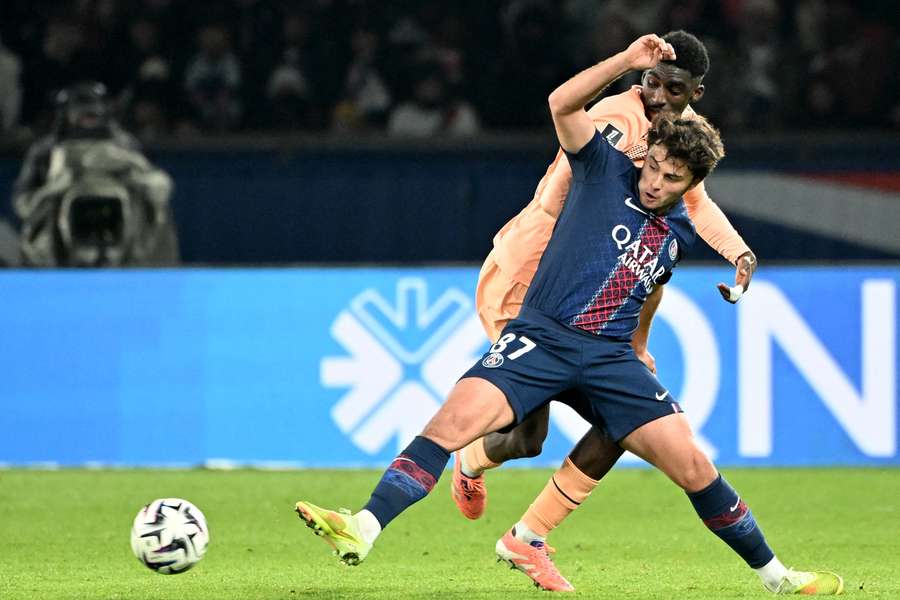 João Neves marcou pelo PSG