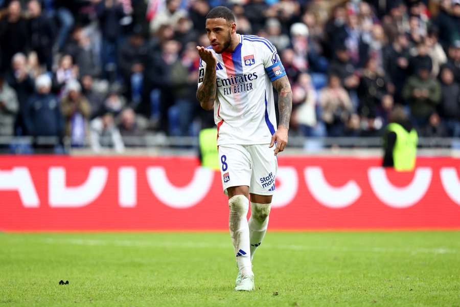 Tolisso contre Reims le 9 février.