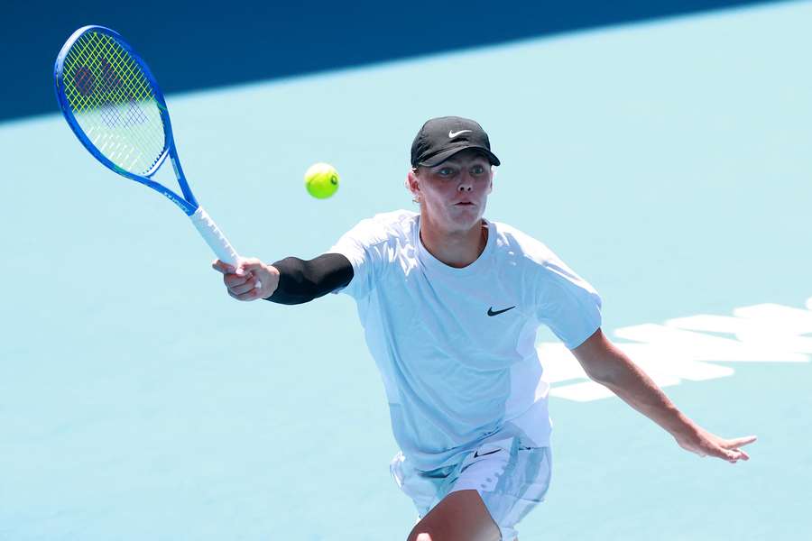 Cruz Hewitt à Melbourne ce mardi.