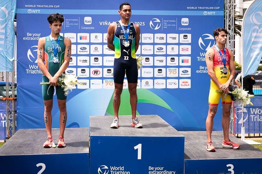 João Nuno Batista conquistou medalha de prata João Nuno Batista conquistou medalha de prata