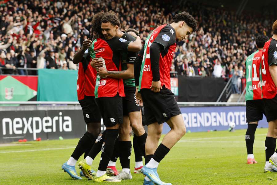 NEC Nijmegen will play in the Champions League for the first time next season.