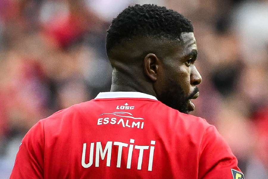 Umtiti in action for Lille in 2023