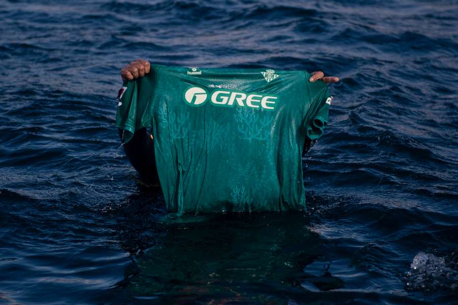 Camiseta especial por parte del Betis.