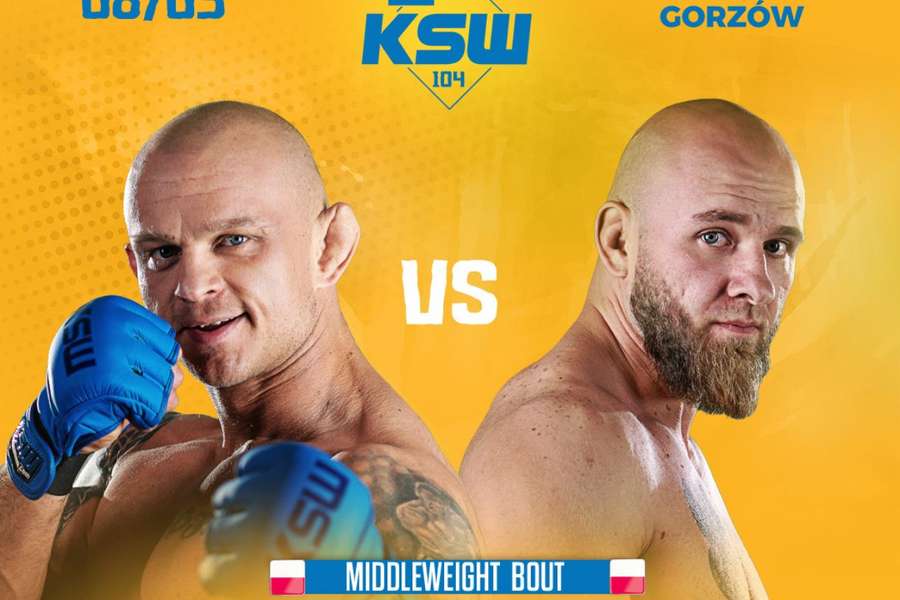 Mieczkowski zmierzy się z Kurkiem. Kolejne starcie dodane do karty walk gali KSW 104