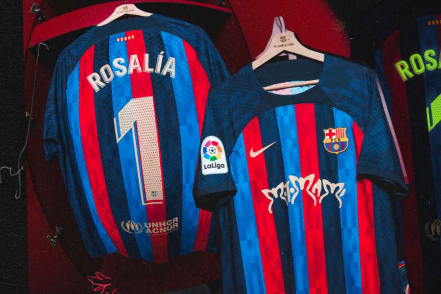 Rosalía y ‘Motomami’ ocuparán la camiseta del FC Barcelona en el Clásico.
