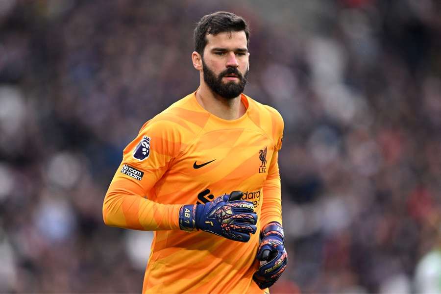 Alisson está feliz no Liverpool