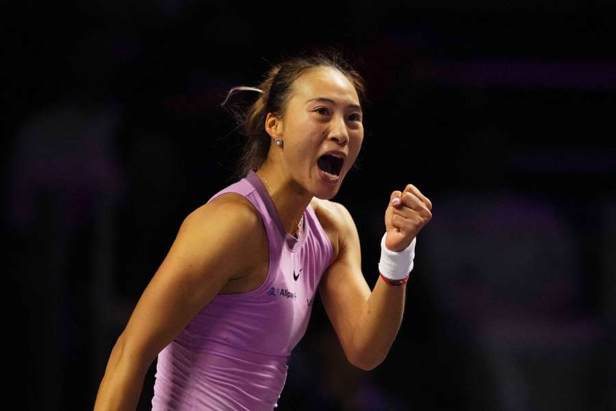 Zheng competed in 68 matches this season