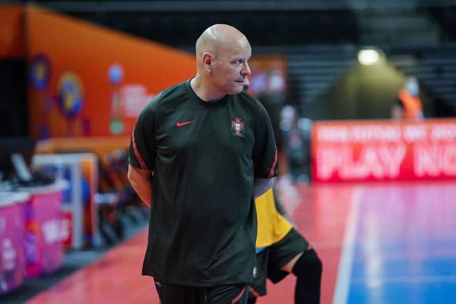 Jorge Braz, selecionador nacional de futsal