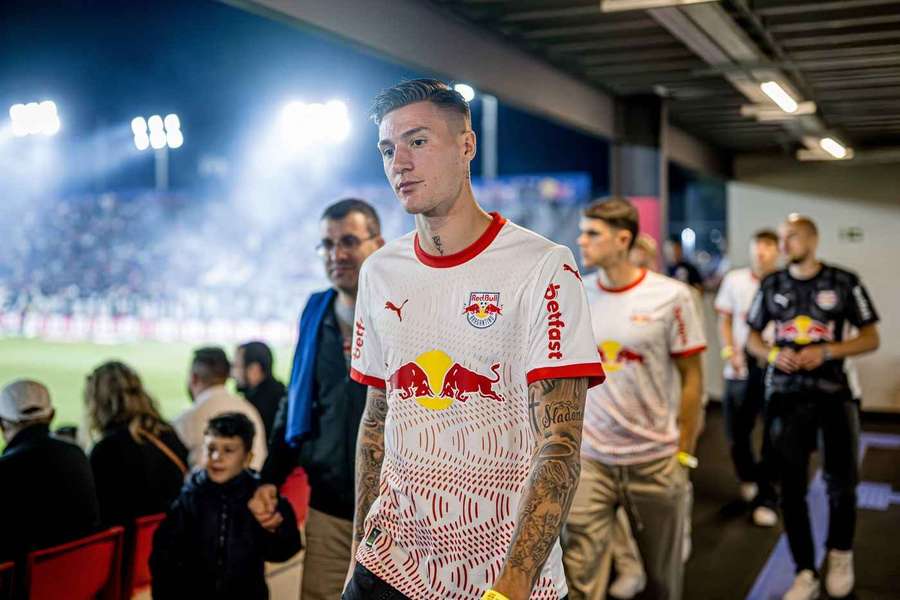 Benjamin Sesko, avançado do RB Leipzig