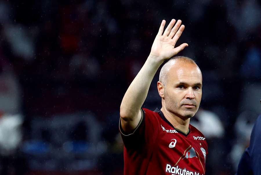 Iniesta s-a alăturat echipei Vissel Kobe în 2018