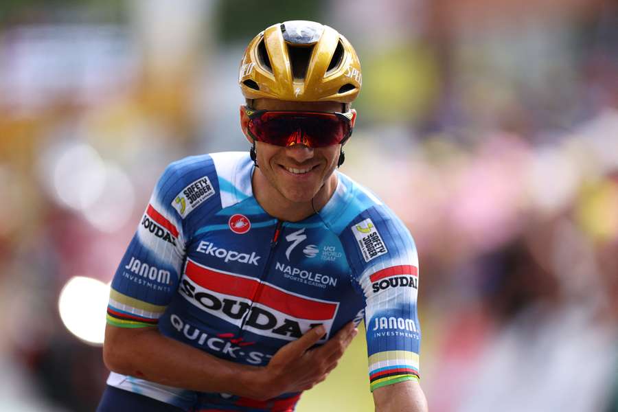 Remco Evenepoel reacciona tras la 3ª etapa