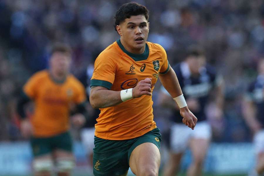Australia's Noah Lolesio in action