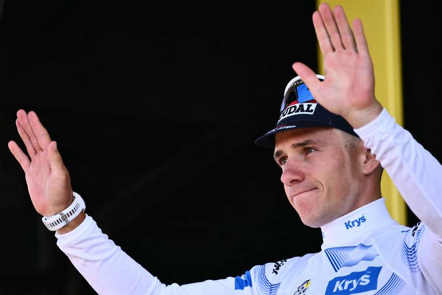 Evenepoel musste angeschlagen die Tour de France 2025 aufgeben.