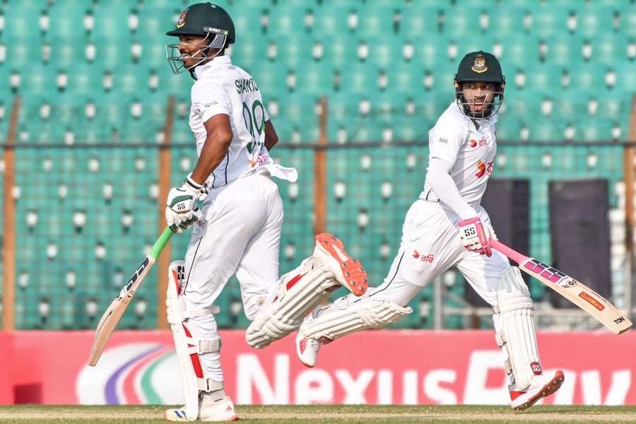 Bangladesh are in trouble as they need to come up clutch on the final day against the West Indies.