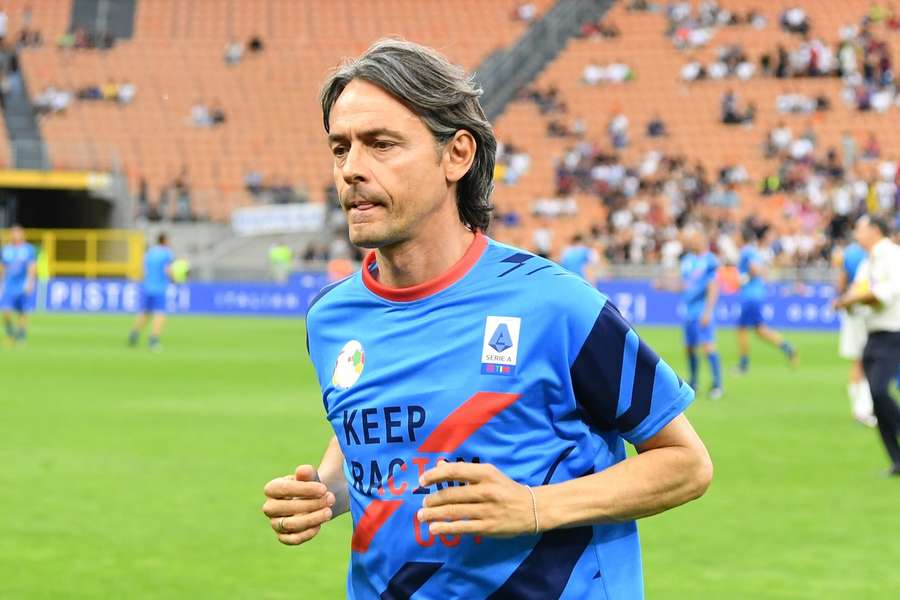 Pippo Inzaghi jogou no AC Milan entre 2001 e 2012