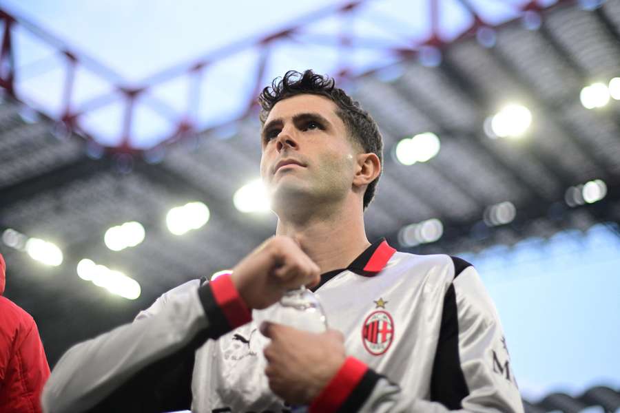 Americký útočník ve službách AC Milán Christian Pulišič