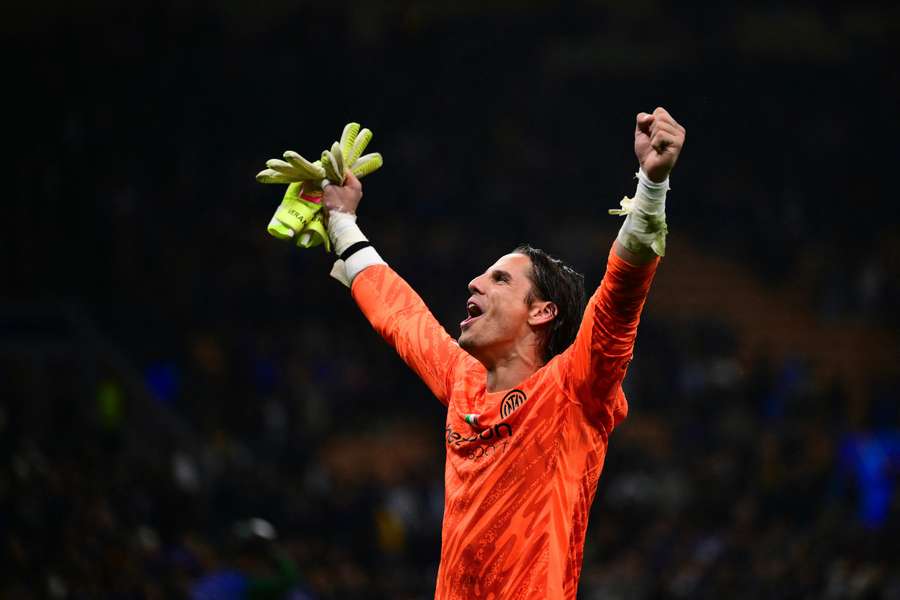 Yann Sommer celebra el pase del Inter a la final de Champions