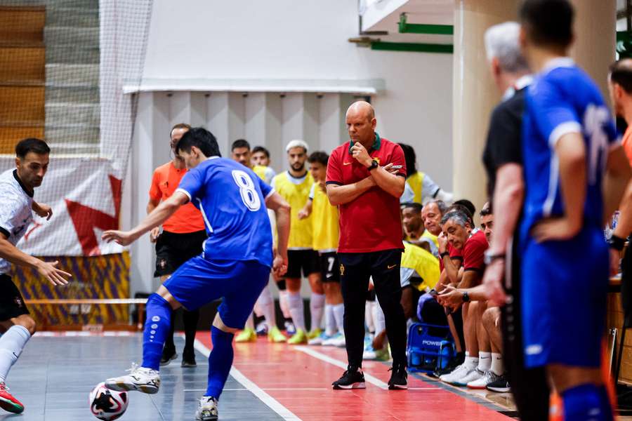 Jorge Braz, selecionador nacional de futsal