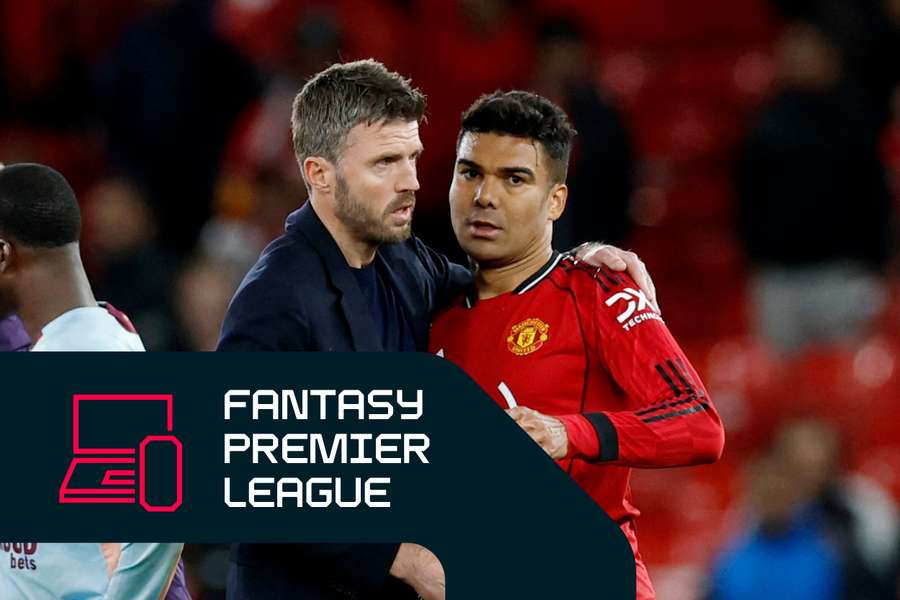 Casemiro (right) is in fine form for Manchester United